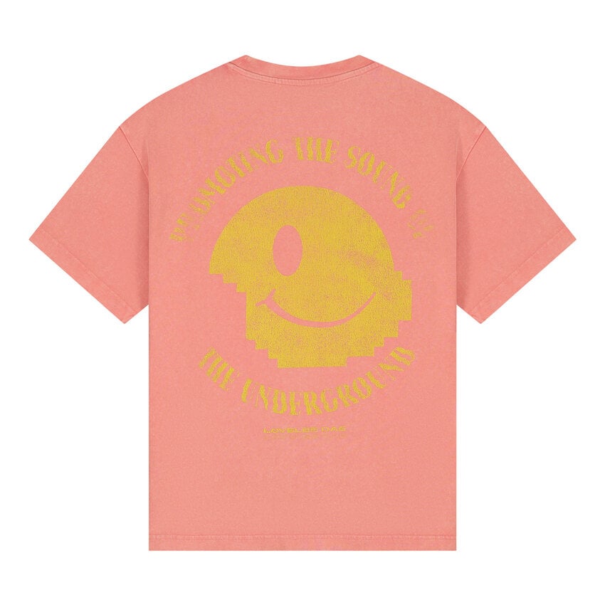 LOVELEE DAE SS Chuck Tee Underground Calypso Coral