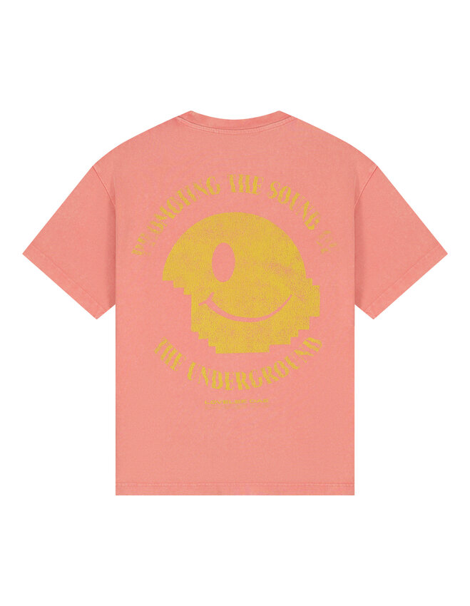 LOVELEE DAE SS Chuck Tee Underground Calypso Coral