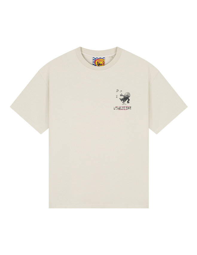 LOVELEE DAE SS Frankie Tee Worldtour Vintage White