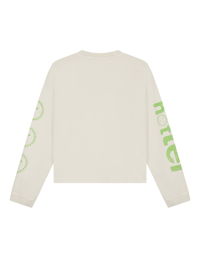 LOVELEE DAE LS Frankie Tee Hotter Vintage White