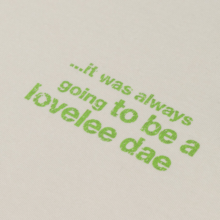 LOVELEE DAE LS Frankie Tee Hotter Vintage White