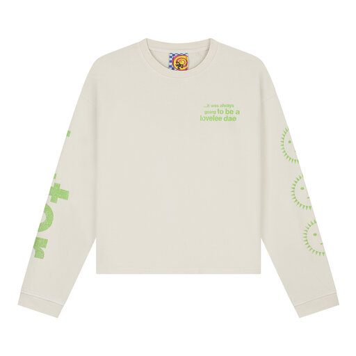 LOVELEE DAE LS Frankie Tee Hotter Vintage White