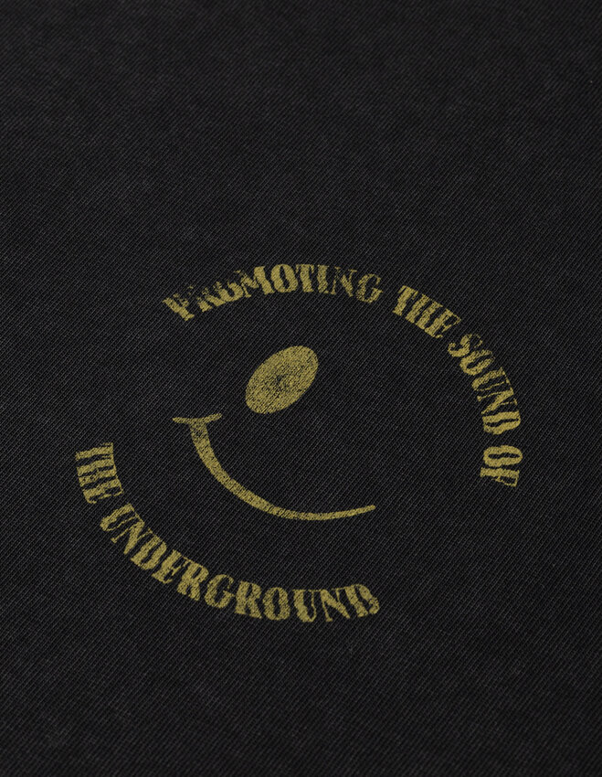 LOVELEE DAE SS Chuck Tee Underground Washed Black