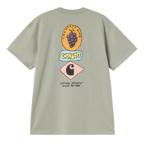 Carhartt WIP S/S Stacked Grapes T-Shirt Shady Green