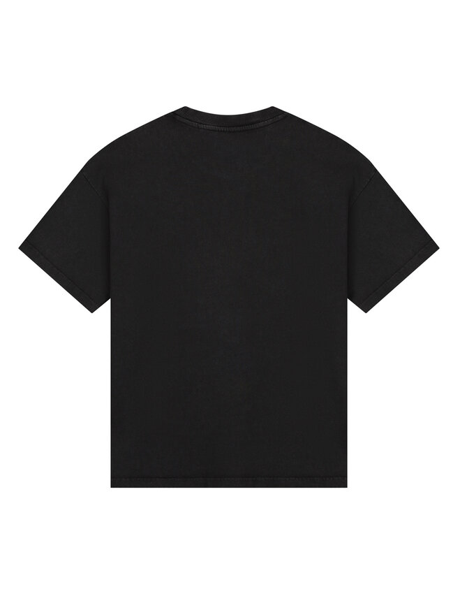 LOVELEE DAE SS Chuck Tee Basic LLD Logo Washed Black