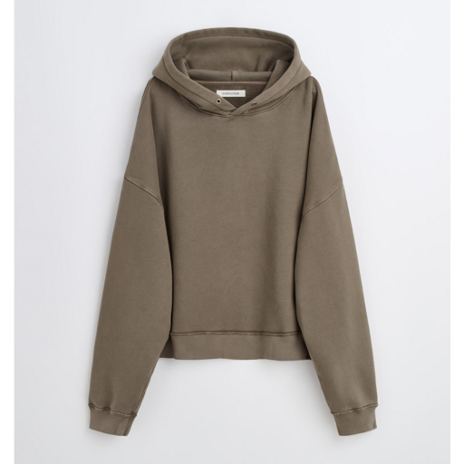 Sunflower Hood Sweat Washed Brown