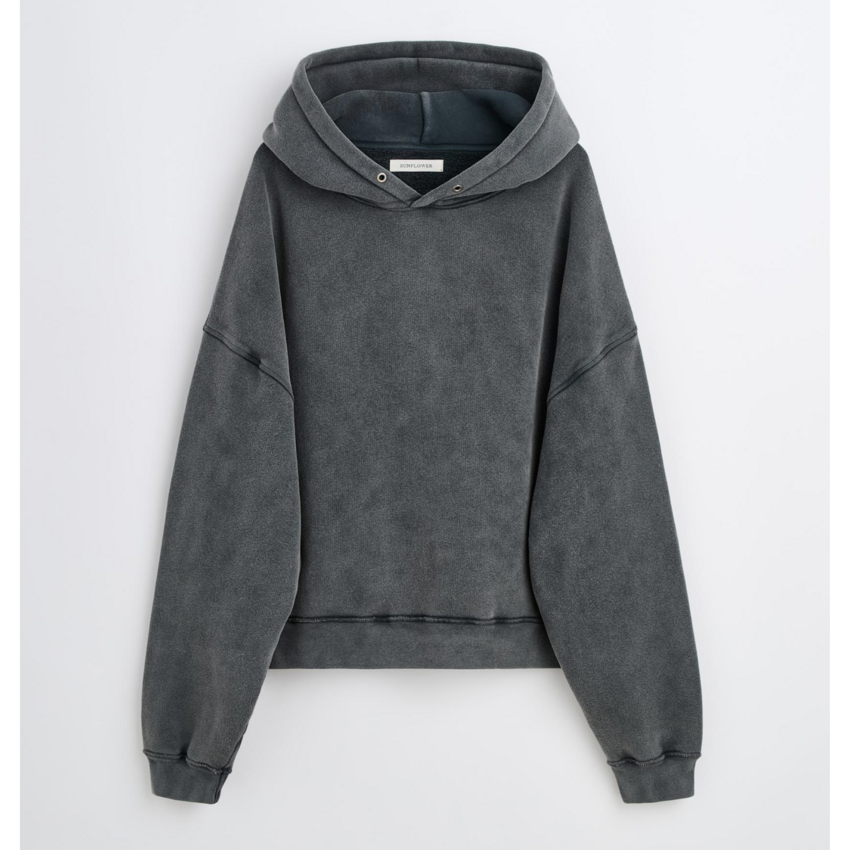 Sunflower Hood Sweat Washed Antracite