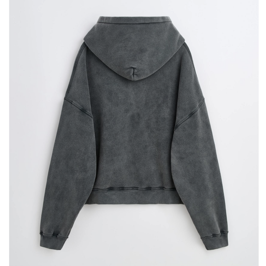 Sunflower Hood Sweat Washed Antracite