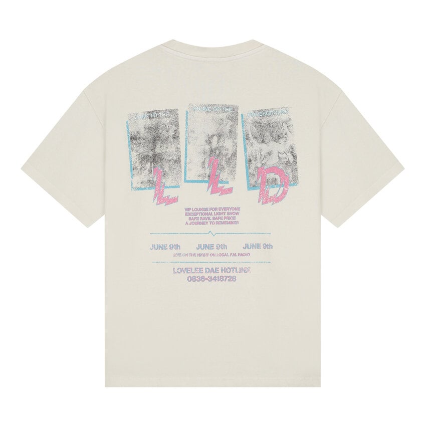LOVELEE DAE SS Chuck Tee LLD Vintage White