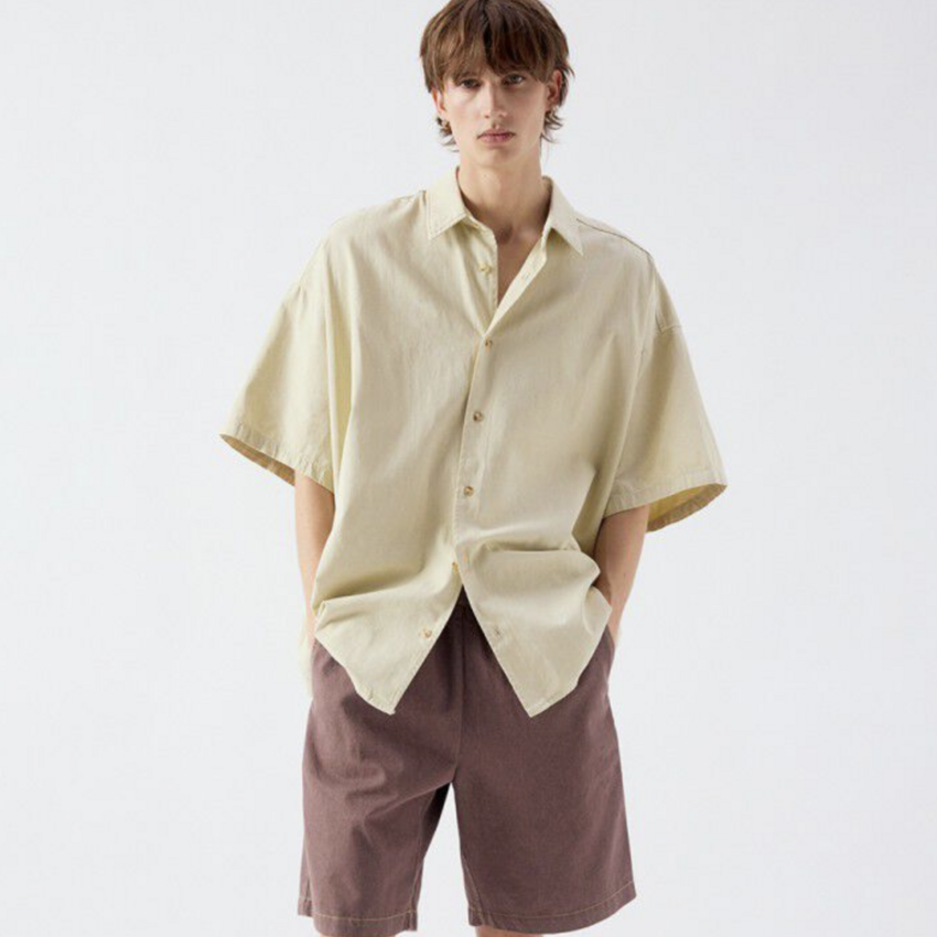 American Vintage Ajaxdog Shirt Mastic