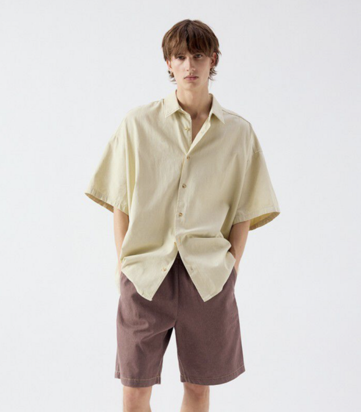 American Vintage Ajaxdog Shirt Mastic