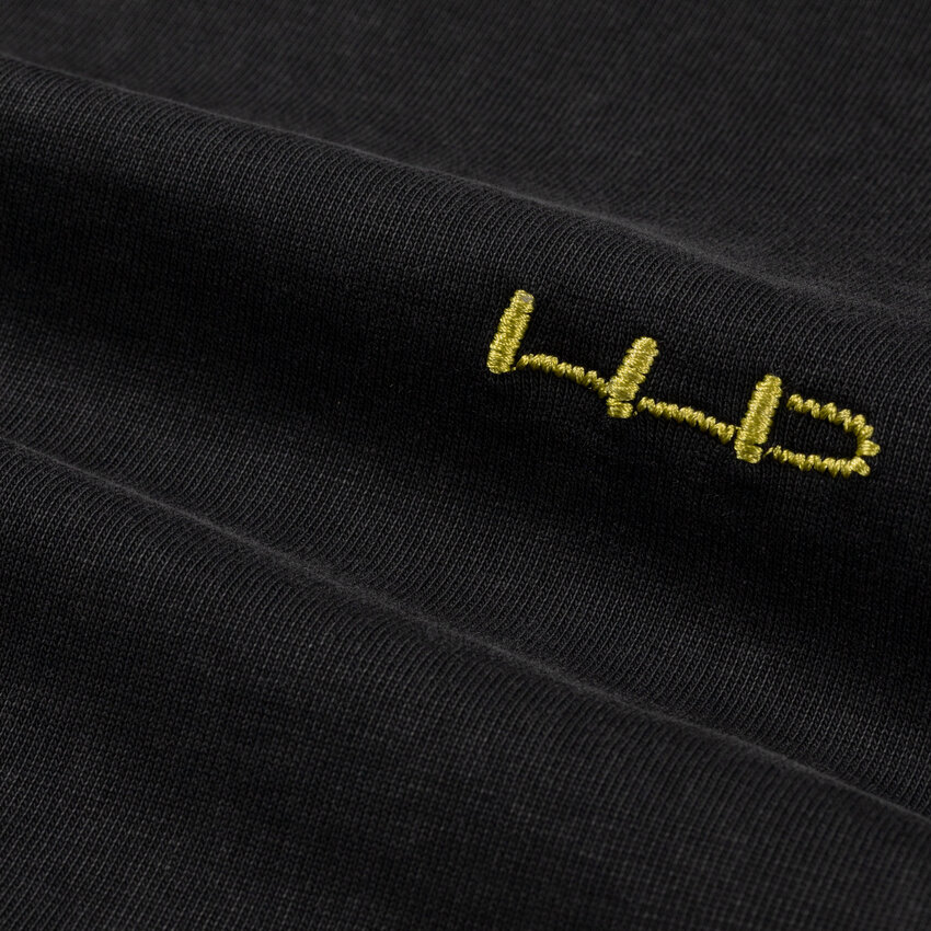 LOVELEE DAE SS Frankie Tee Basic LLD Logo Washed Black