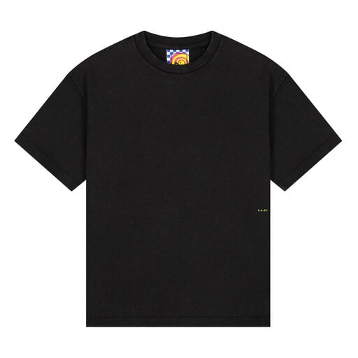 LOVELEE DAE SS Frankie Tee Basic LLD Logo Washed Black