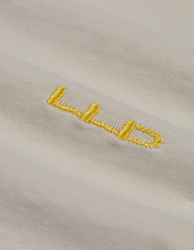 LOVELEE DAE SS Frankie Tee Basic LLD Logo Vintage White