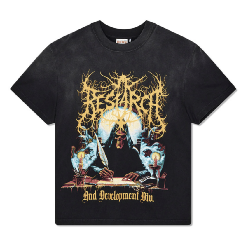Deus Ex Machina R&D Tee Anthracite
