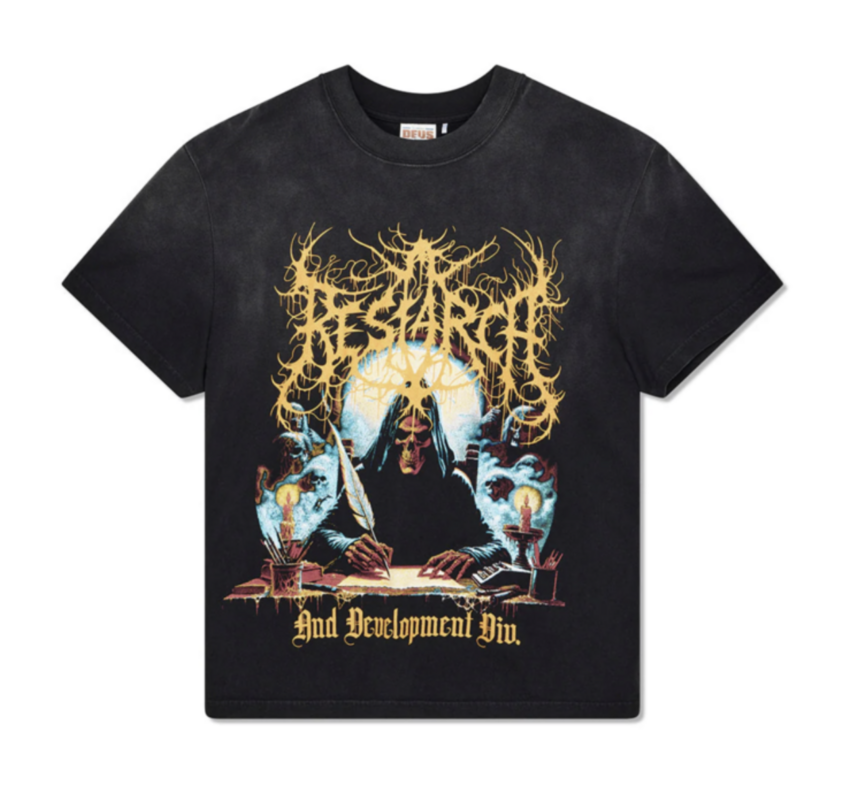 Deus Ex Machina R&D Tee Anthracite