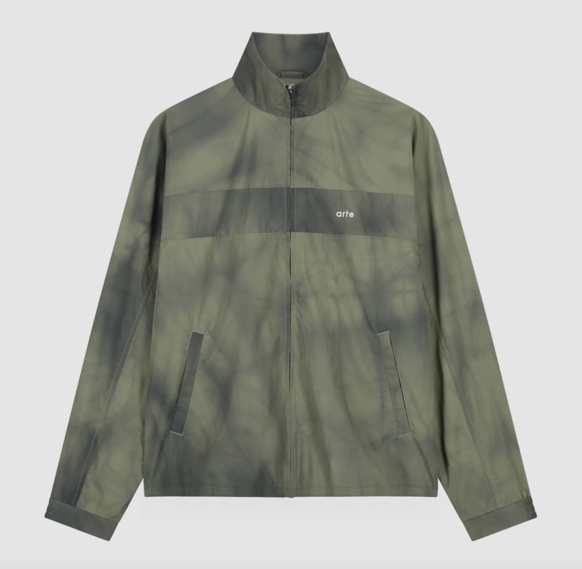 ARTE Antwerp Sunfade Track Jacket Green