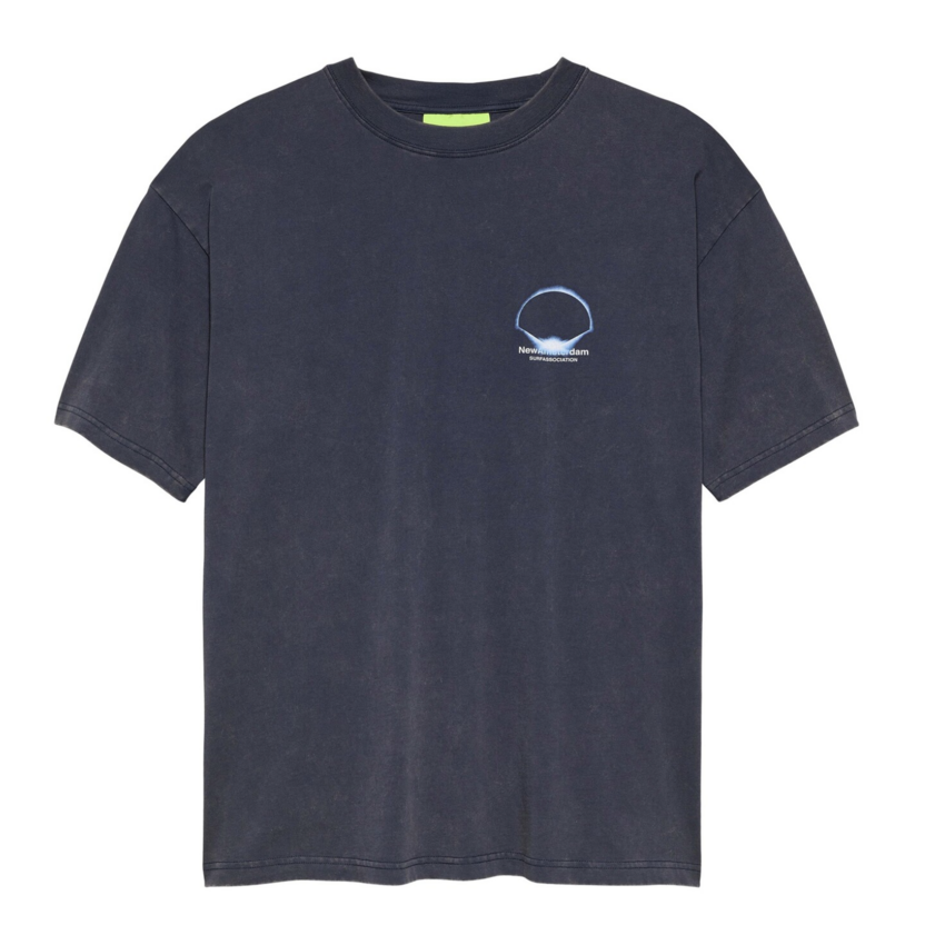 New Amsterdam Surf Association  Eclipse Tee Night Sky