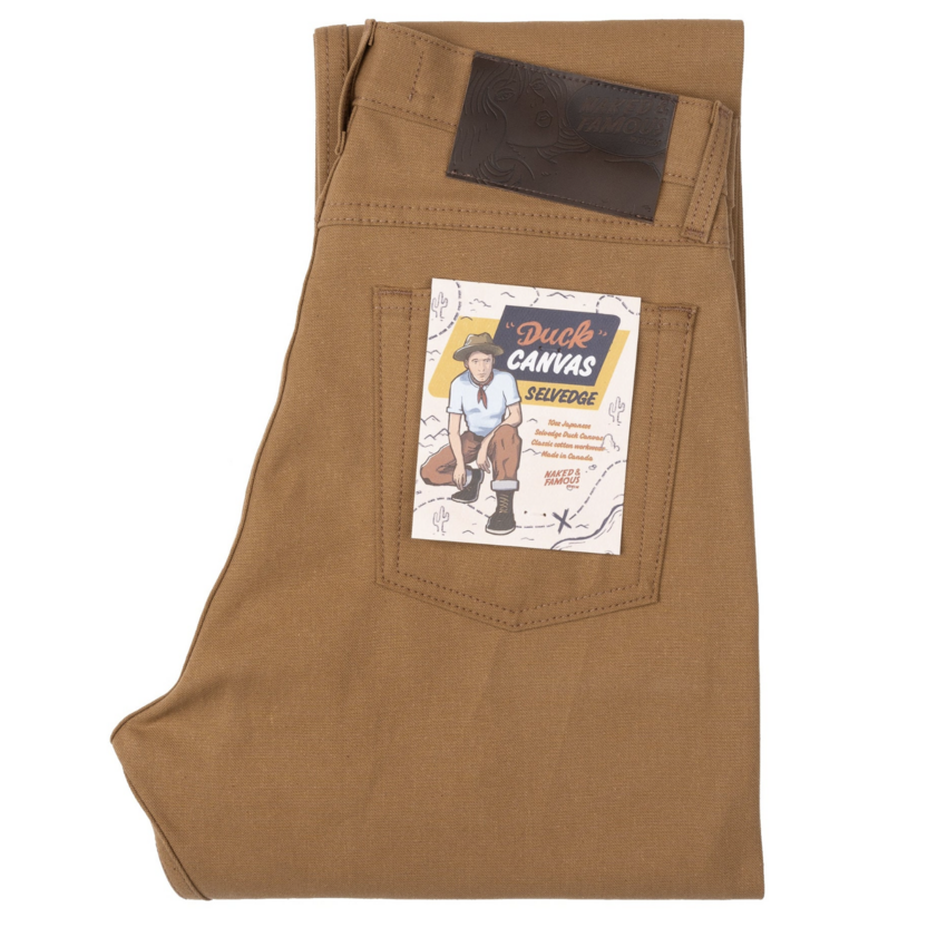Naked & Famous Denim True Guy Duck Canvas Selvedge