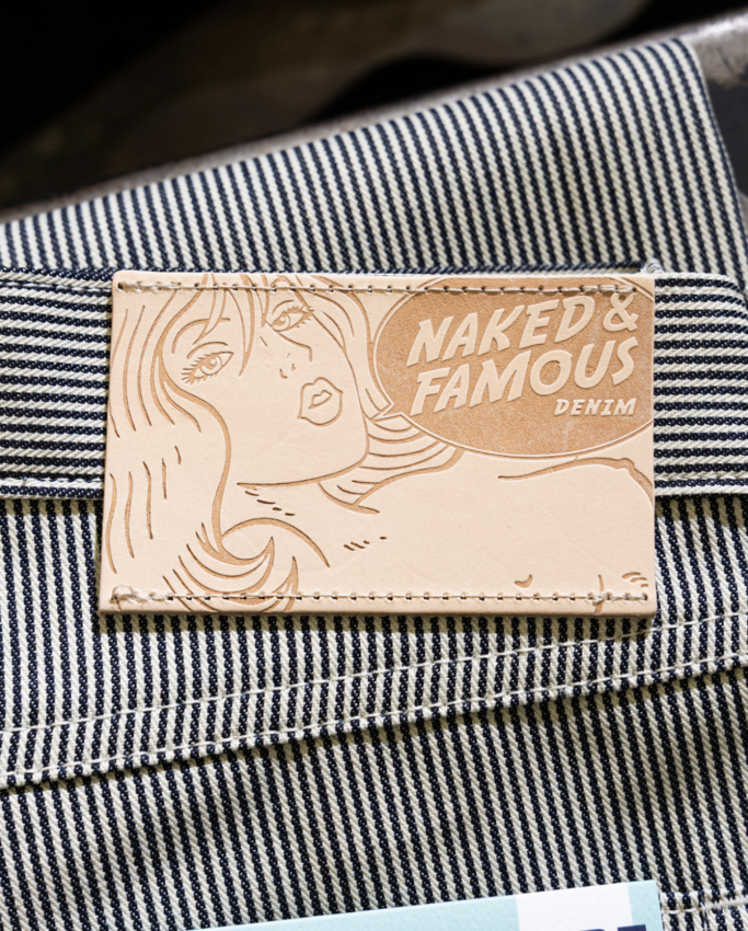 Naked & Famous Denim Strong Guy Hickory Selvedge
