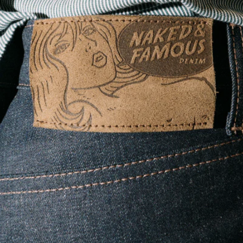 Naked & Famous Denim Weird Guy Hemp Blend Selvedge