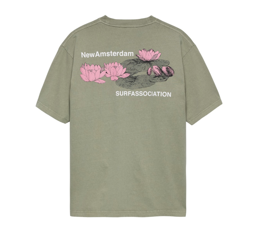 New Amsterdam Surf Association  Lillies Tee Sea Grass