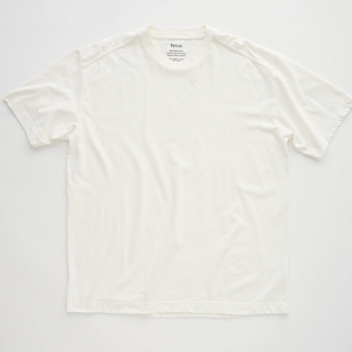 Tenue. Bruce Light Weight T-Shirt Vintage White