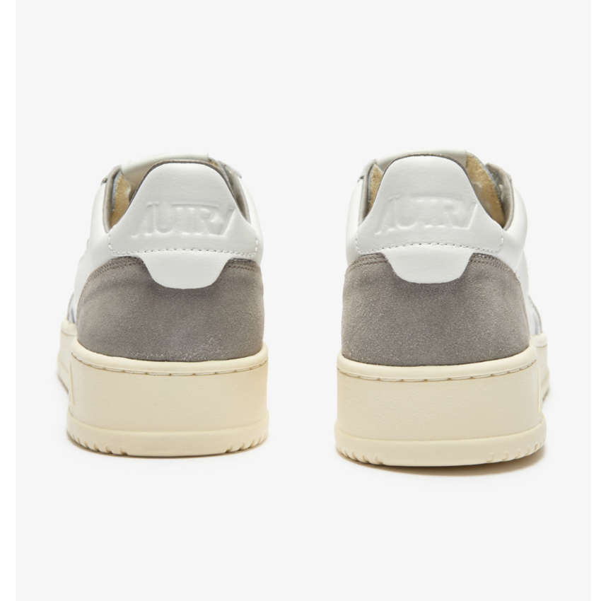 Autry USA Medalist Low Leather Suede AULM - FT15 Cemento