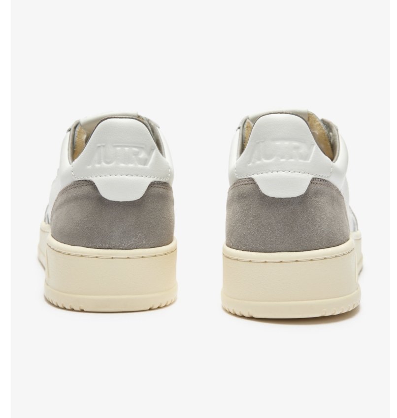 Autry USA Medalist Low Leather Suede AULM - FT15 Cemento