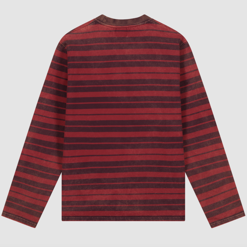 ARTE Antwerp Sunfade Striped Longsleeve Red/Bordeaux