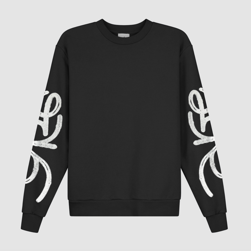 ARTE Antwerp Swirl Crewneck Black