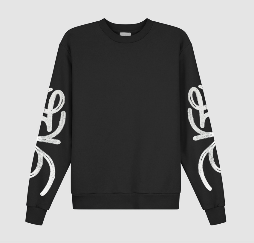 ARTE Antwerp Swirl Crewneck Black