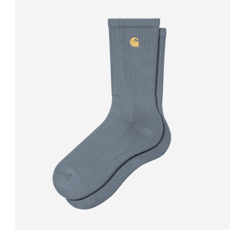 Carhartt WIP Chase Socks Icesheet/Gold