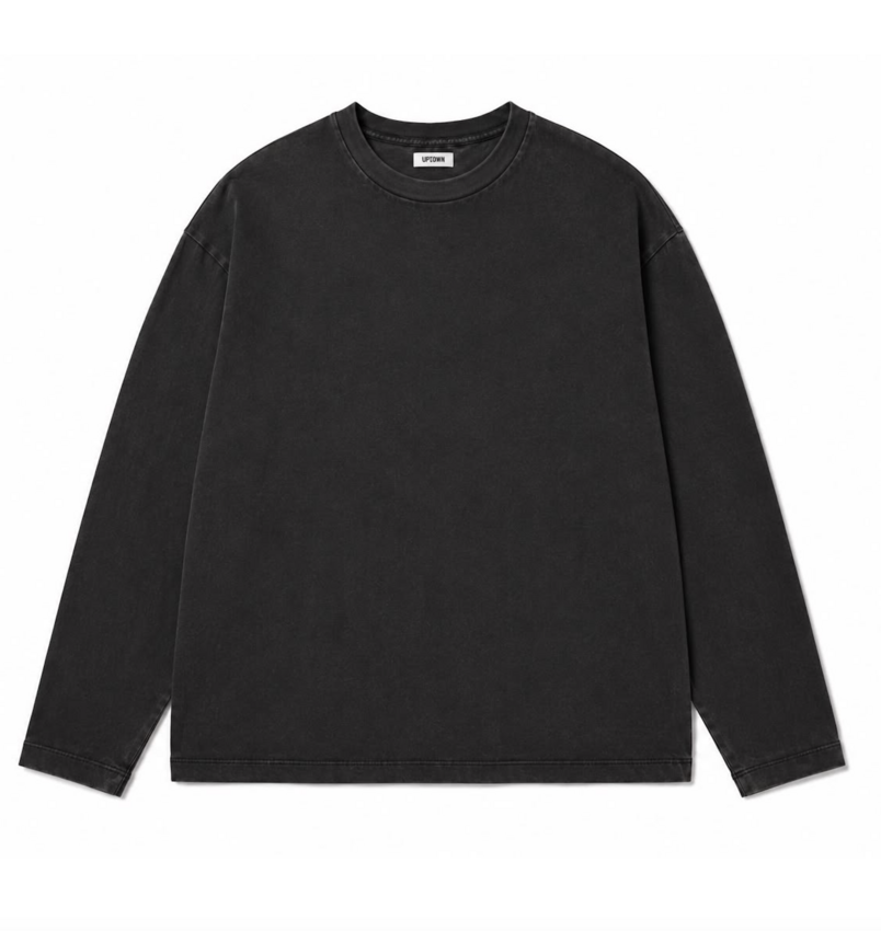 UPTOWN x Baretta LS UPTOWN Tee Burnt Black