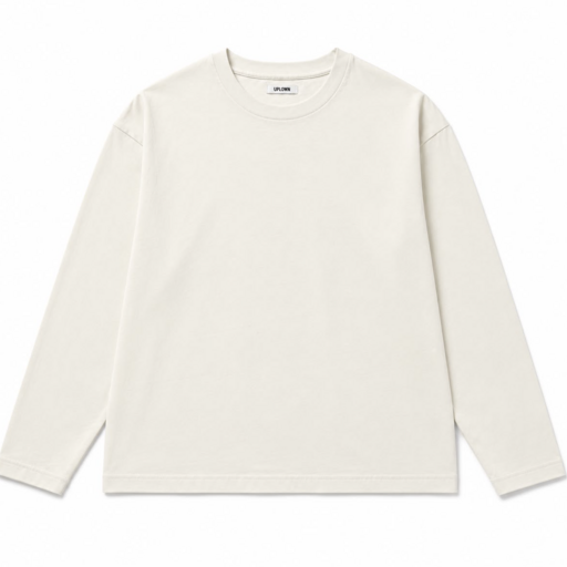 UPTOWN x Baretta LS UPTOWN Tee Washed White