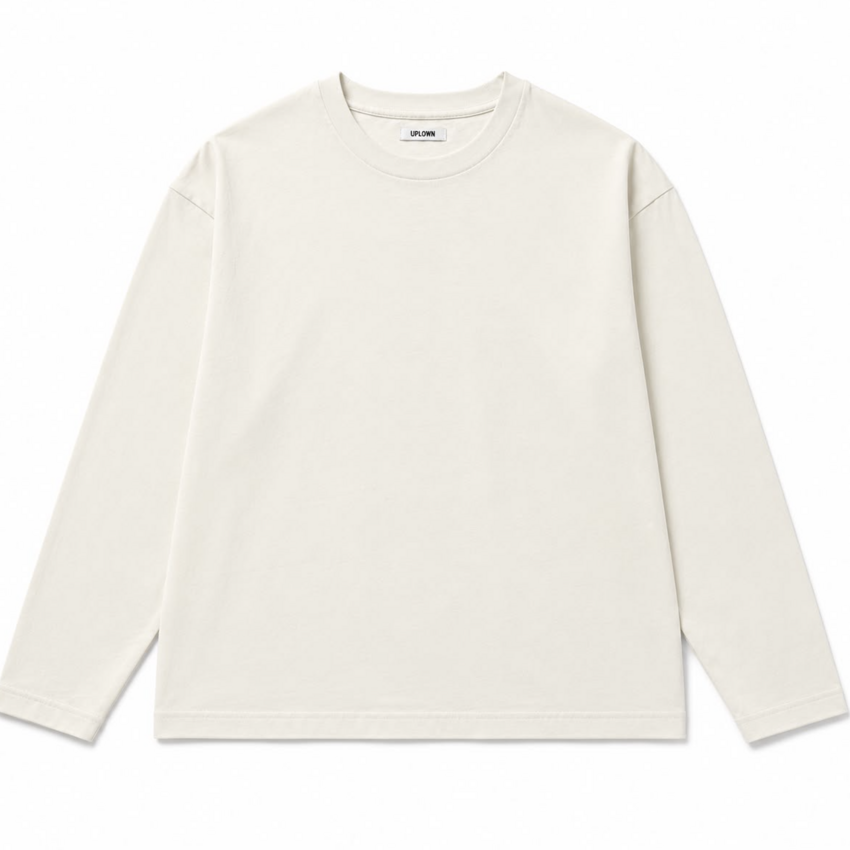 UPTOWN x Baretta LS UPTOWN Tee Washed White