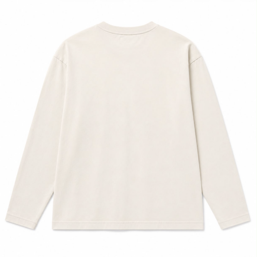 UPTOWN x Baretta LS UPTOWN Tee Washed White