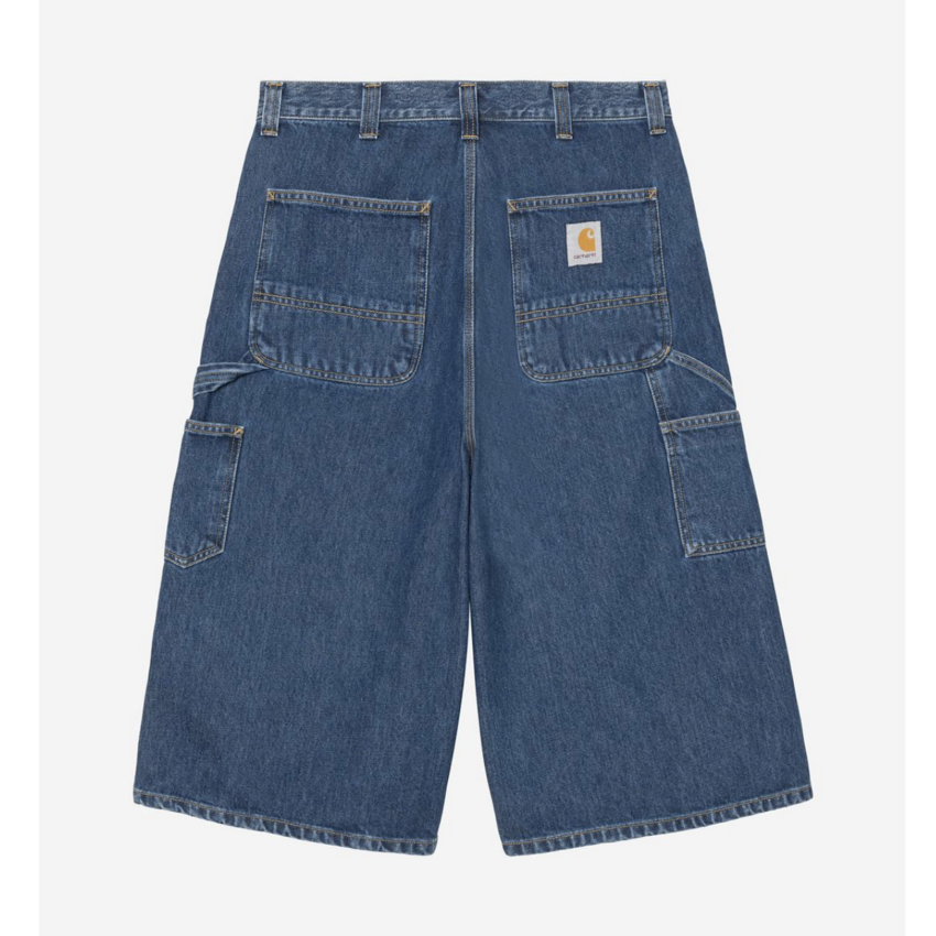 Carhartt WIP OG Double Knee Long Short Stone Washed Blue