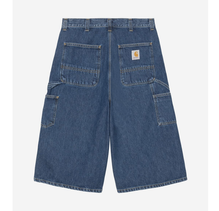Carhartt WIP OG Double Knee Long Short Stone Washed Blue
