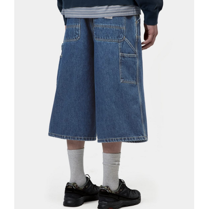 Carhartt WIP OG Double Knee Long Short Stone Washed Blue