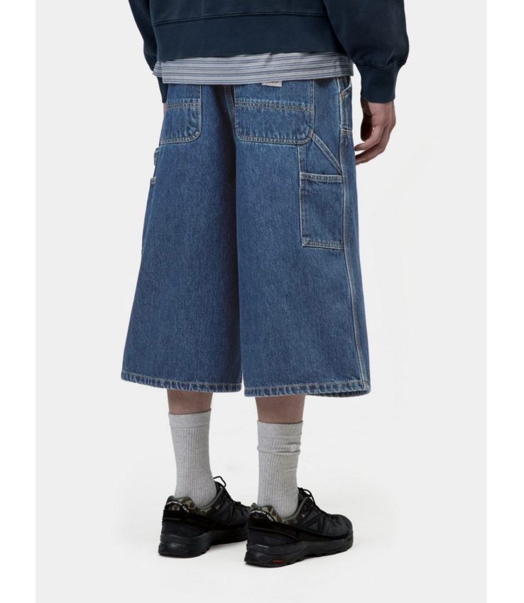 Carhartt WIP OG Double Knee Long Short Stone Washed Blue