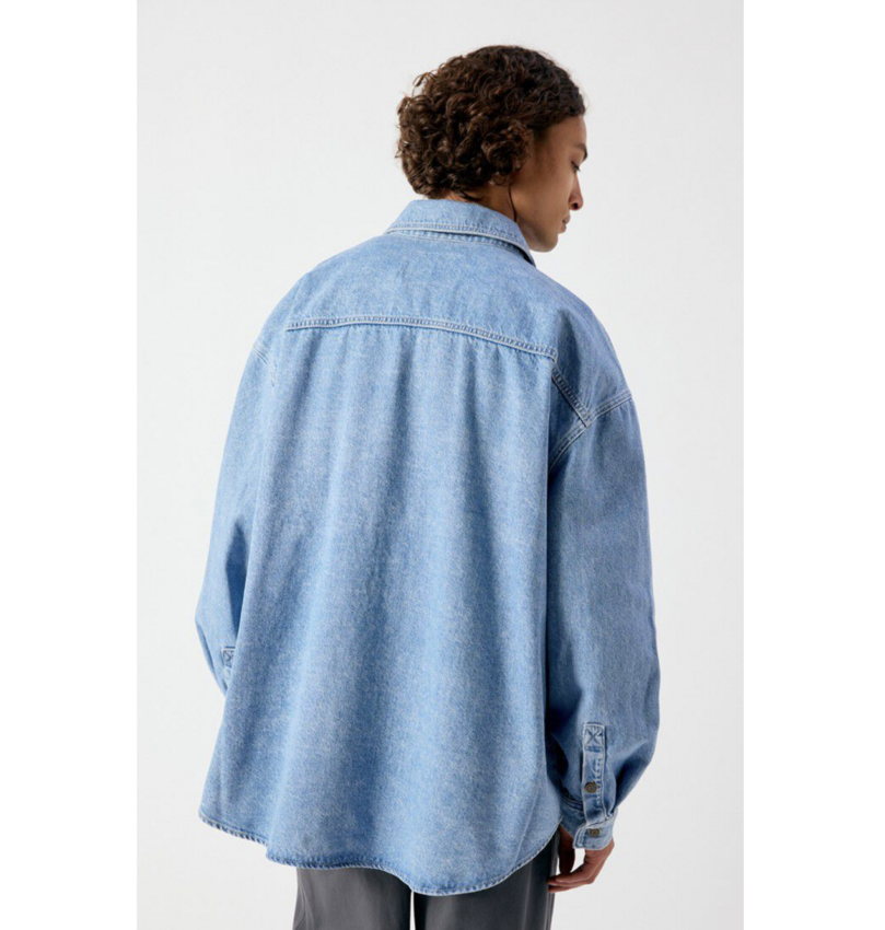American Vintage Joybird Overshirt Authentic Stone
