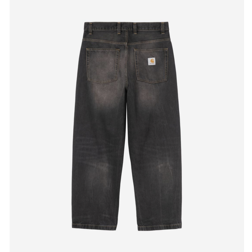Carhartt WIP Brandon Pant Black Tobacco Used Wash