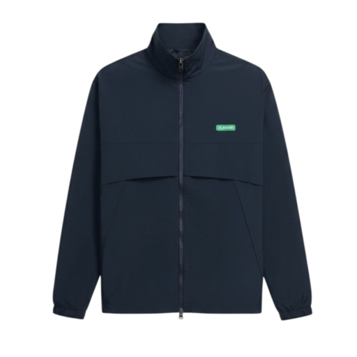 Flaneur Homme Badge Track Jacket Navy