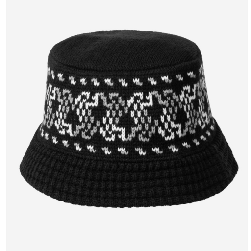 Carhartt WIP Bricky Man Knitted Bucket Hat Black