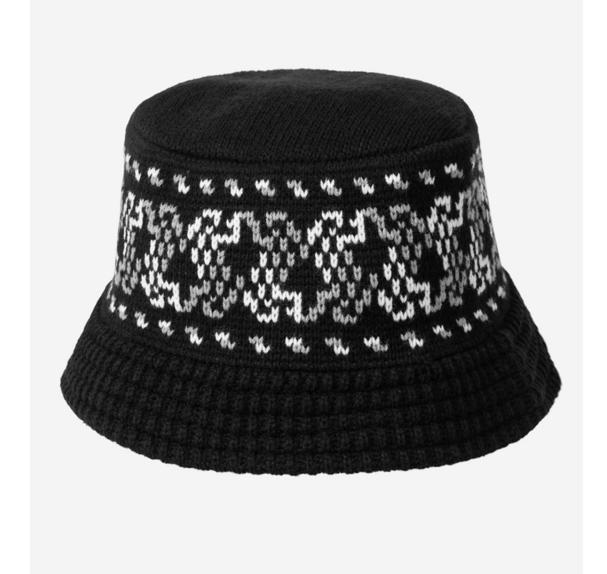 Carhartt WIP Bricky Man Knitted Bucket Hat Black