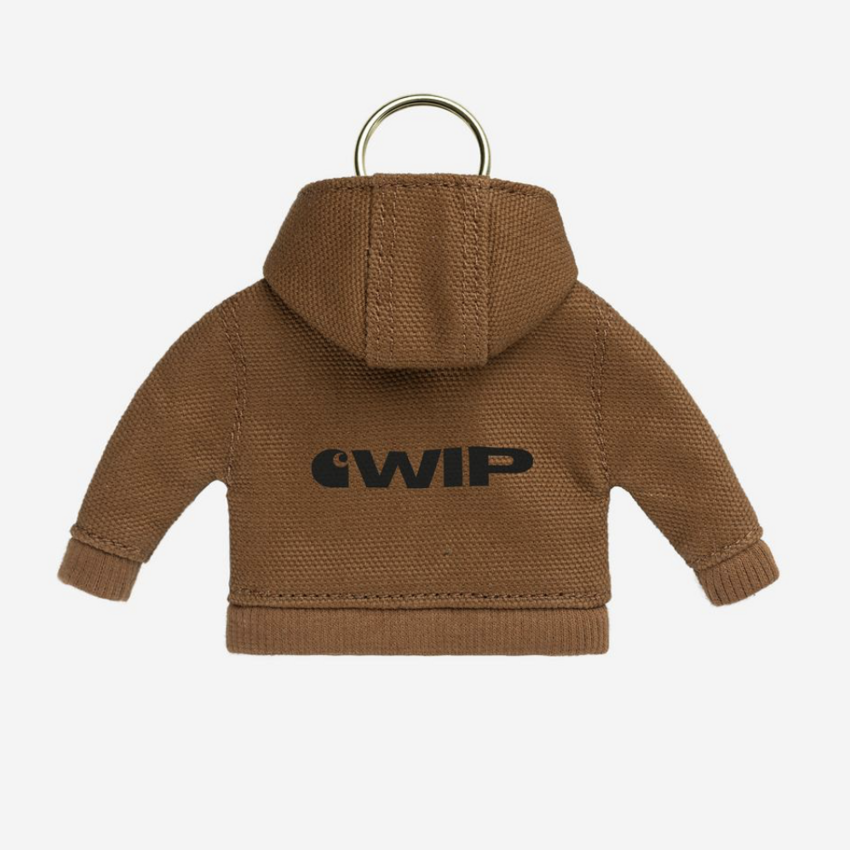 Carhartt WIP Mini Active Jacket Keychain Hamilton Brown