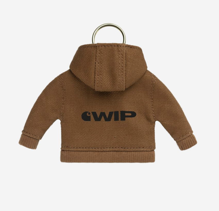 Carhartt WIP Mini Active Jacket Keychain Hamilton Brown