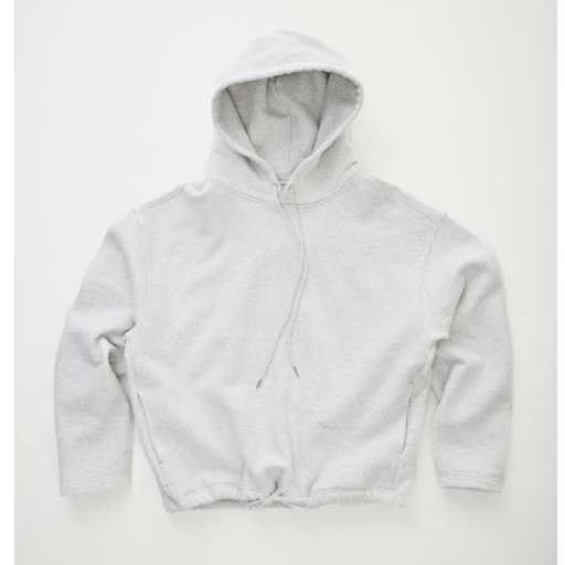 Tenue. Slater Hoodie Light Grey Melange