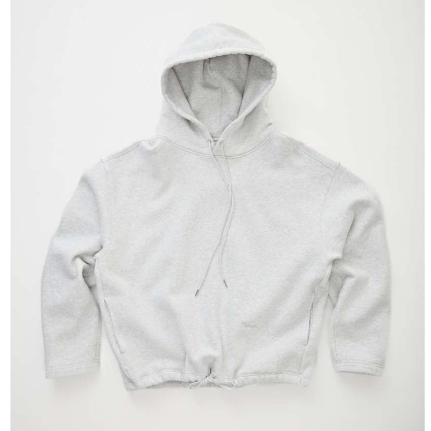 Tenue. Slater Hoodie Light Grey Melange